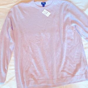NWT J. Crew Lilac Crewneck Shirt Classic Knit size large
Men’s